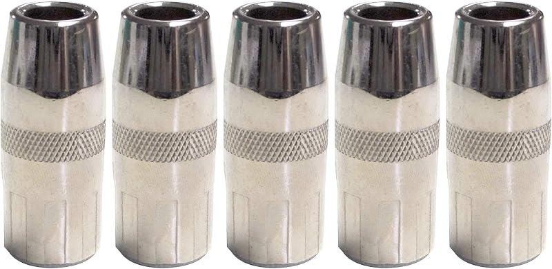 Mig Welding Gun Nozzle fits Lincoln Magnum PRO 250A / 350A parts (KP2742-1-50F 5-PK) — best welding nozzle for welding