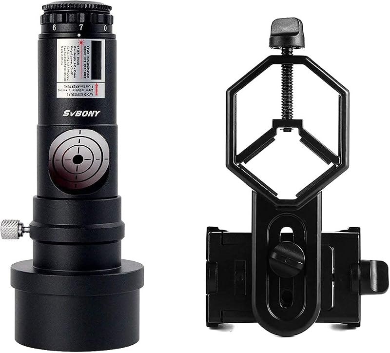 SVBONY Red Laser Collimator for Newtonian Marca Telescope with 2 inch Adapter, with 2 inch Adapter, Bundle with SVBONY
