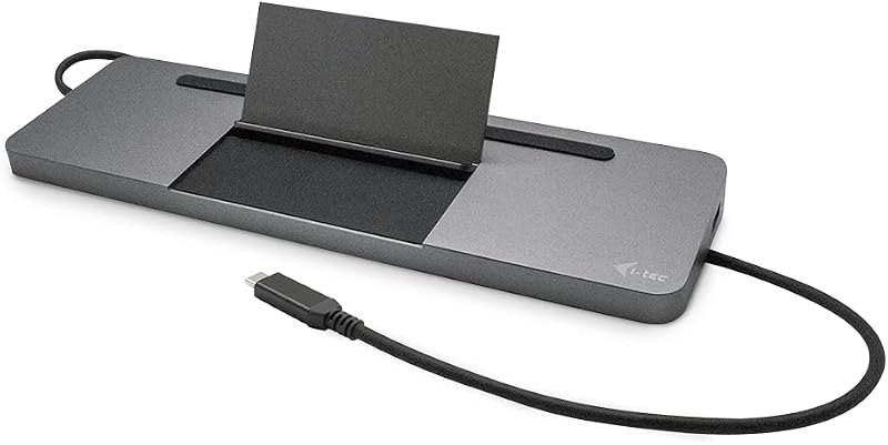 i-tec USB C Triple Display Metal Docking Station - Power Delivery 85W Metal Design Triple Display Docking Station