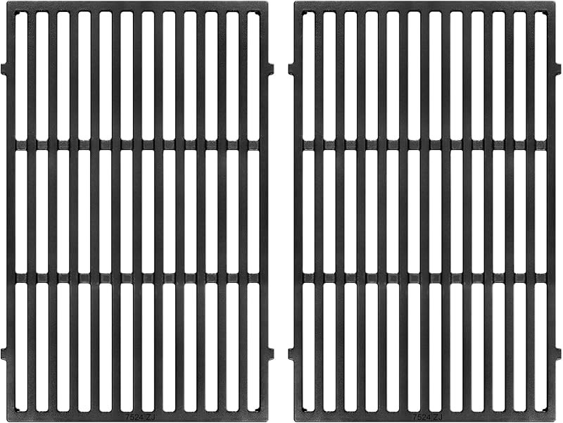 GGC 19.5" Grill Grates for Weber Genesis 300 Series, 7524/7528 Grill Parts Replacement for Weber E-310, E-320, E-330
