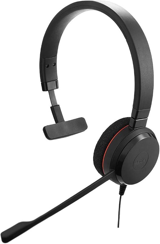 Evolve 20 - USB-C, MS Mono Wired Headset — Jabra Evolve2 40 headset for jabra evolve2 headset