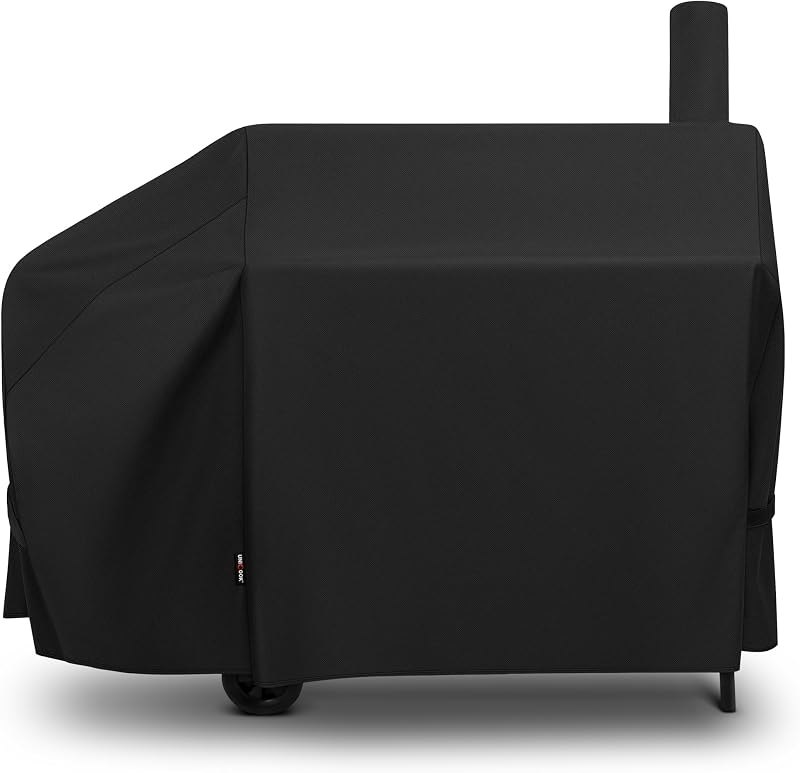 Unicook Offset Smoker Cover 60 Inch, Heavy Duty Waterproof Grill Cover — offset chimney smoker for offset chimney smoker