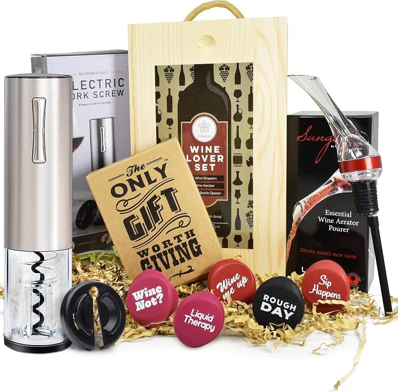 Wine Gifts Set — best electric wine opener for electric wine opener