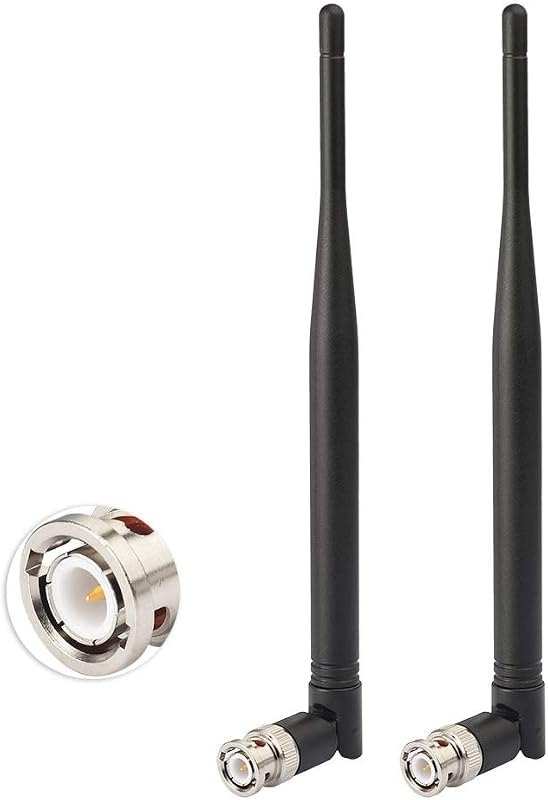 Eightwood UHF 400MHz-900MHz Antenna BNC Male Antennae 2-Pack for Ham Radio Scanner Handheld Amateur Receiver — best