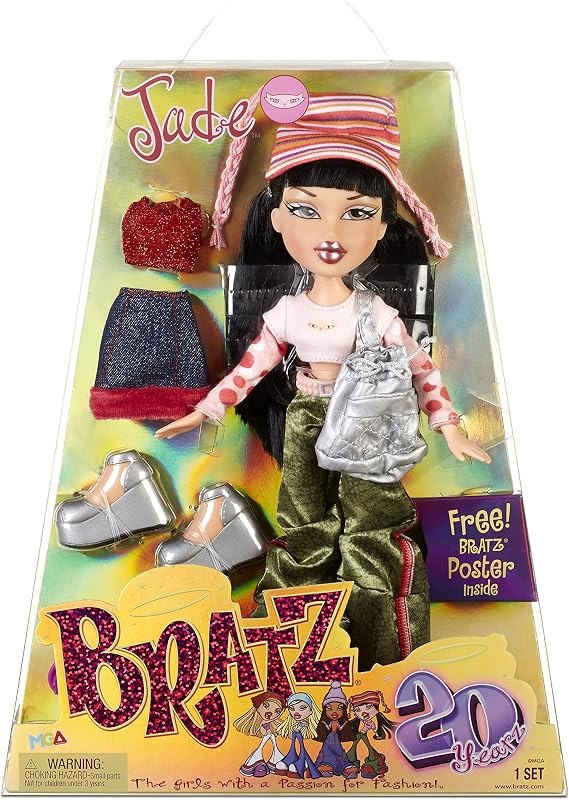 20 Yearz Special Anniversary Edition Original Fashion Doll Jade with Accessories and Holographic Poster — Bratz Doll