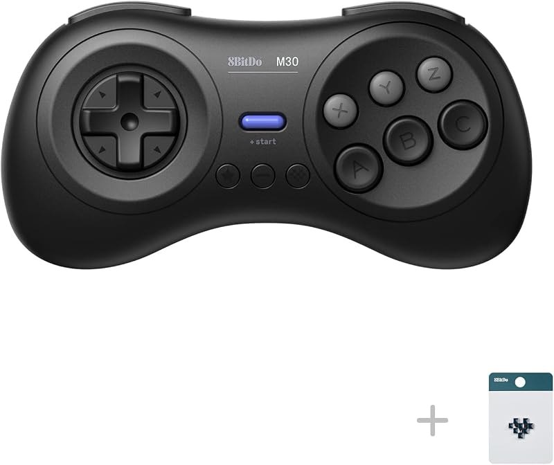 8Bitdo M30 Wireless Bluetooth Controller Retro Gamepad - Black — best 8bitdo sn30 pro for 8bitdo sn30 pro
