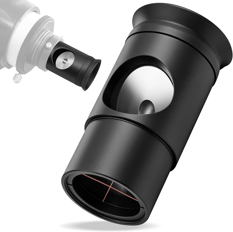 Alstar Collimating Cheshire Eyepiece, Collimation Telescope Eyepiece Metal — telescope laser collimator for telescope
