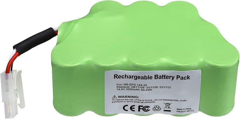 14.4V 3500mAh Replacement for Shark Vacuum Battery, Compatible with Shark Battery XBT1106 SV1106 SV1112 Freestyle