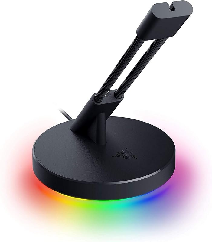 Razer Gaming Mouse Bungee V3 Chroma, Drag-Free Wired Mouse Support, Black — wired esports mouse for wired esports mouse