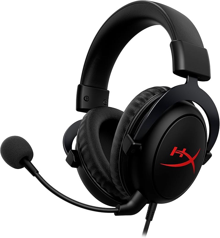 HyperX - Cloud Core Wired DTS Headphone:X Gaming Headset for PC, Xbox X — headset mic boom for headset mic boom