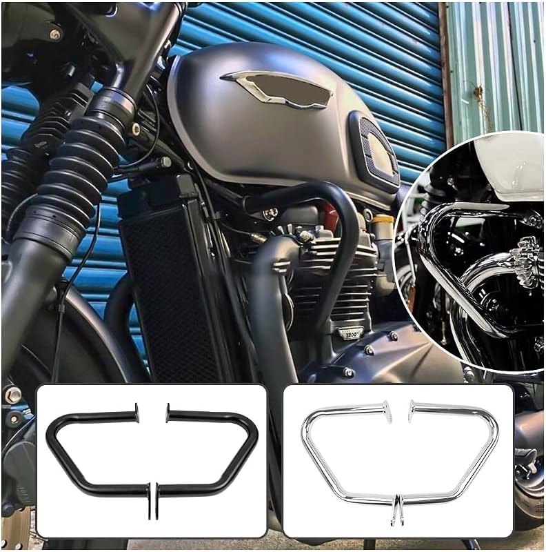 Crash Bars for Triumph Bonneville Bobber Bonneville T100 T120 Street Twin Cup Thruxton 1200 R Motorcycle Steel Highway