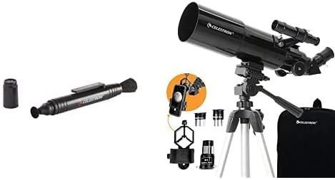 Celestron - 80mm Travel Scope - Portable Refractor Telescope - Bonus Astronomy Software Package - Digiscoping