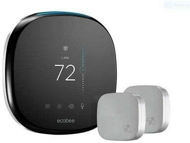Thermostat Ecobee4 with 2 Sensors — smart thermostat ecobee for smart thermostat ecobee