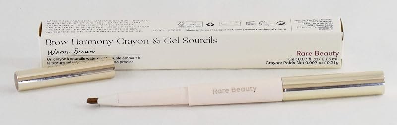 Rare Beauty by Selena Gomez Brow Harmony Pencil & Gel Warm Brown — beauty brow gel for beauty brow gel