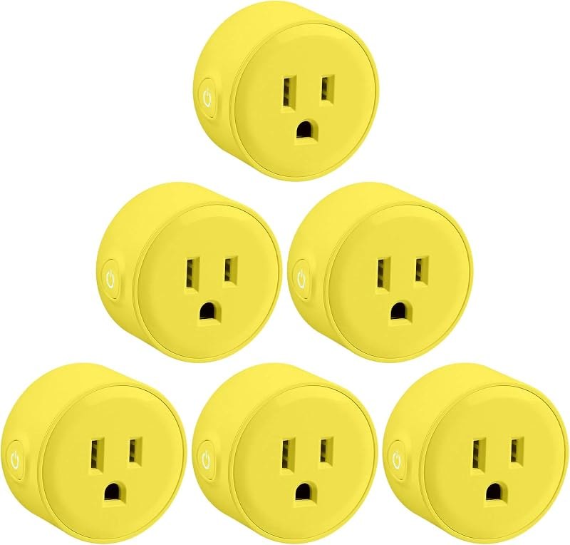 LITEdge Smart Plug Work with Alexa, Mini Smart Outlet Wifi Plug Google Home Assistant Voice Control, No Hub Required
