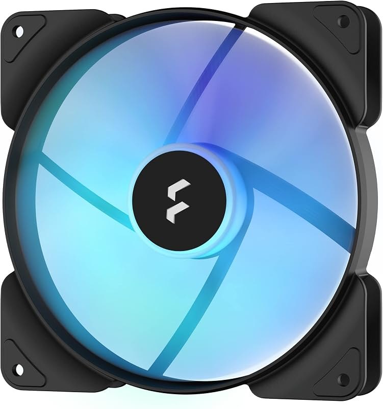 Fractal Design Aspect 14 RGB 140 mm PWM Wide 500-1700 RPM Range Black Frame 3-Pack Computer Fan — fractal node 804