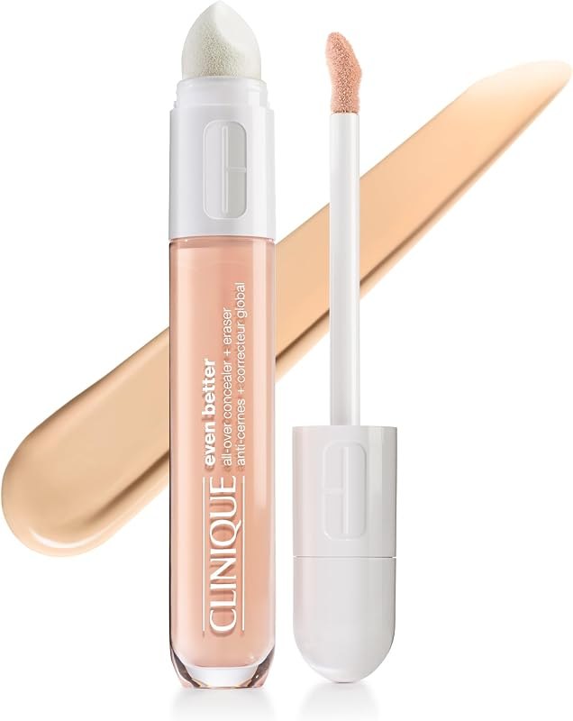 Clinique Even Better All-Over Full Coverage Concealer + Eraser Makeup For Dark Undereye Circles — best makeup