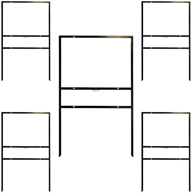 5-Pack of Real Estate Sign Frames - Econo 24x18 - Holds 1 Rider — best laminated real estate flyer for laminated real