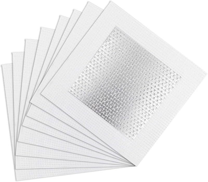 8pcs Drywall Repair Patch, 4" x 4" Drywall Patch Self Adhesive Aluminum Wall Repair Patch Kit — self adhesive roof