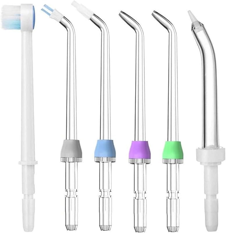 Flosser Replacement Tips for Waterpik Water Flosser, High-Pressure Water Flosser Tip Replacement, Compatible with