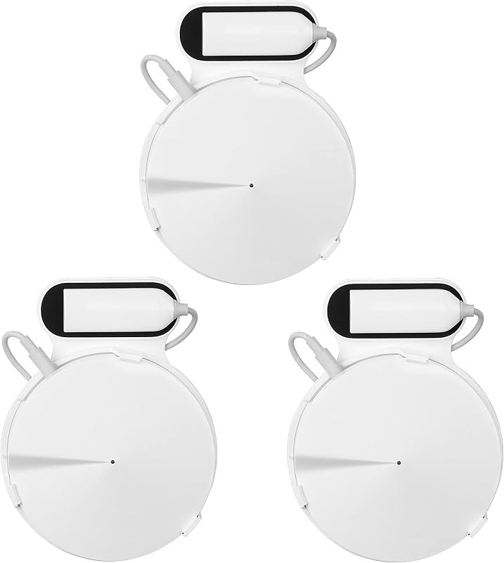 Outlet Mount for TP-Link Deco M5 Mesh WiFi Router, Space-Saving with Cord Management (3 Pack) — mesh wifi 3 pack for