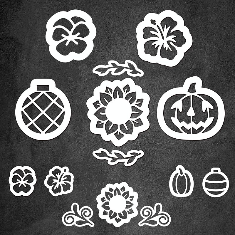 Magnetic Stencils for Chalkboards, Plata Chalkboard Stencil, 13 Chalkboard Stencils for Signs, Holiday Stencils