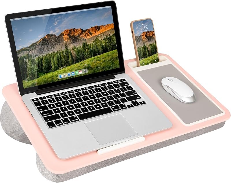 LAPGEAR Home Office Lap Desk — lap desk with mouse for laptop bed tray