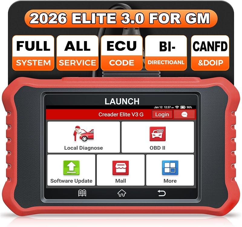 2026 Upgraded LAUNCH Creader Elite V3.0 fit for GM,Bi-Directional Scan Tool — auto obd2 scanner for auto obd2 scanner