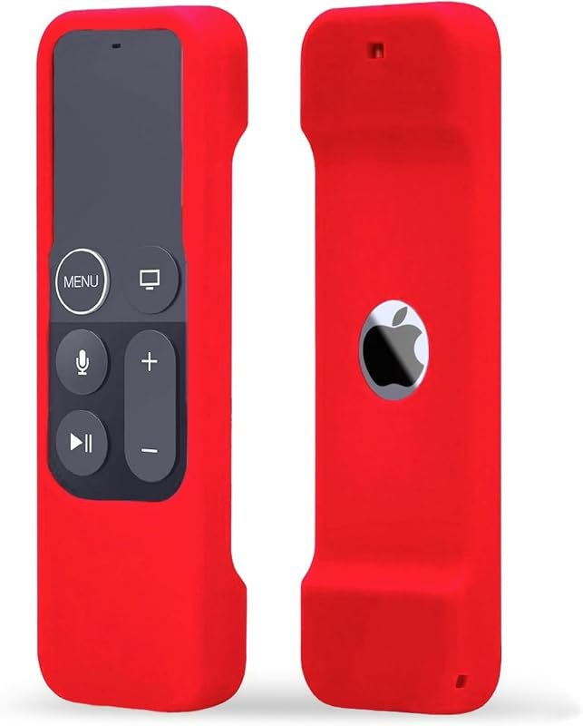 Silicone Case Compatible with Apple TV 4K/HD Siri Remote (1st Gen) - Anti-Slip Shock Proof Soft Remote Cover Case