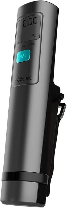 TravelControl 5000 EcoPower Travel Scale, No Batteries or Battery, Built-in Dynamo, Unit Change, LED Display, Flexible