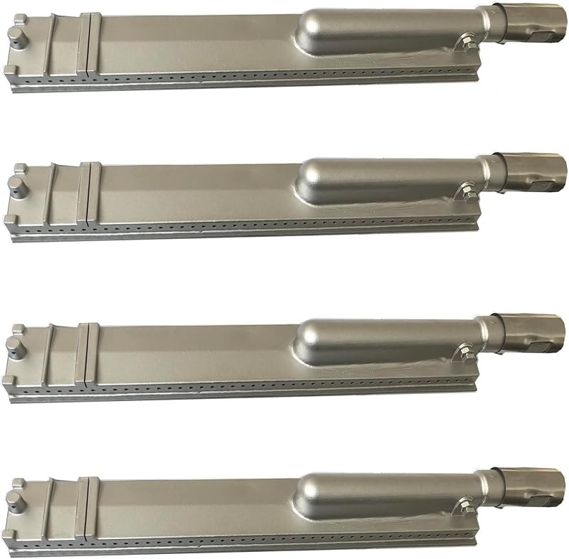 𝙐𝙥𝙜𝙧𝙖𝙙𝙚𝙙 4PC Heavy Duty Cast Stainless Steel BBQ Grill Burners 16 1/8" Replacement Parts for Premium Gas Grills from