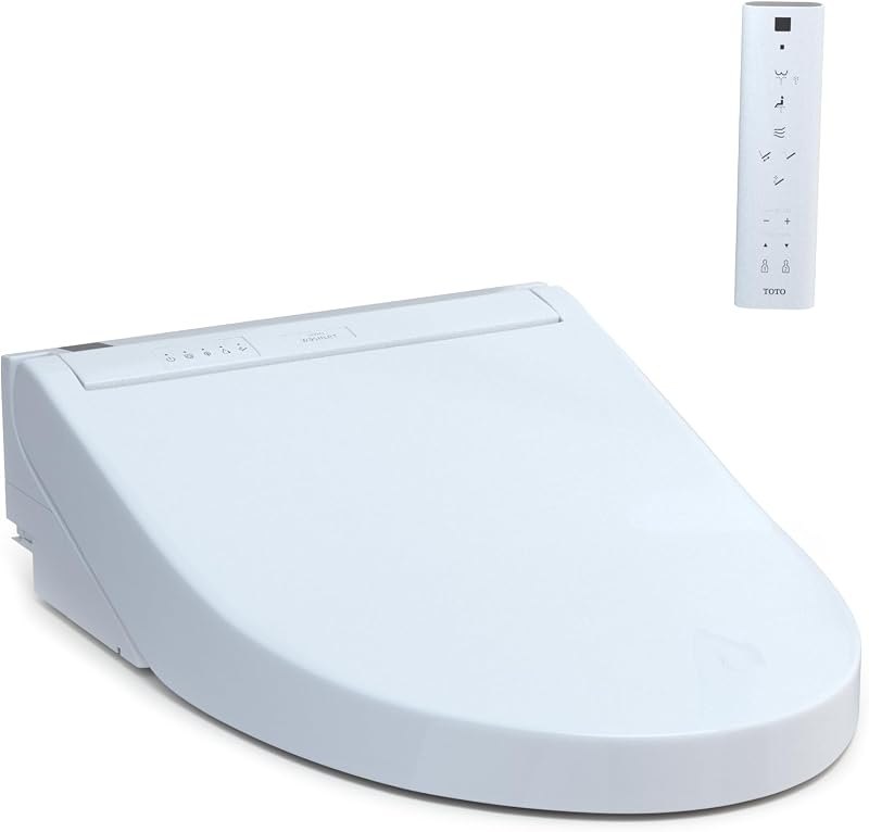 WASHLET® C5 Electronic Bidet Toilet Seat with PREMIST and EWATER+ Wand Cleaning, Elongated, Cotton White - SW3084#01 —