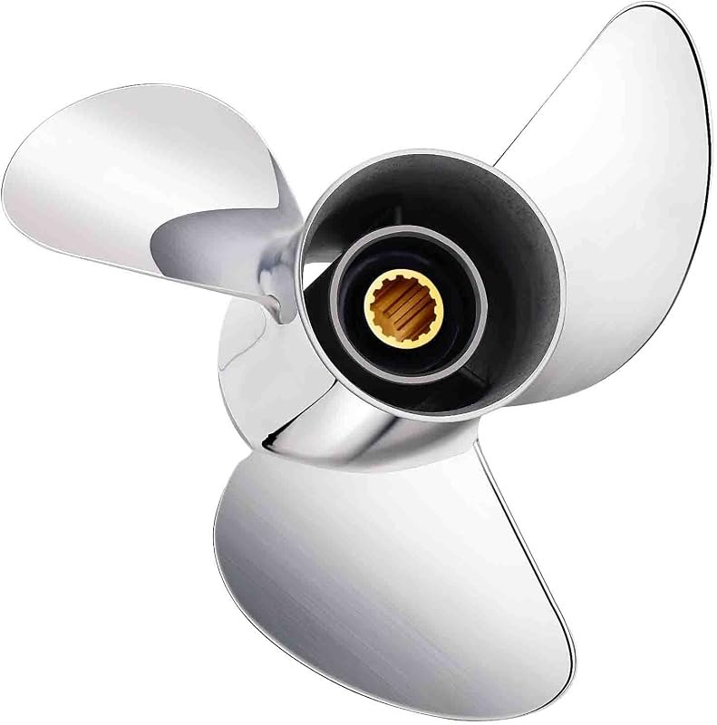FYMP 10.25x14/15/16-G YBS Boat Propeller for Yamaha Engine 40-60HP 13Spline — stainless steel boat propeller for