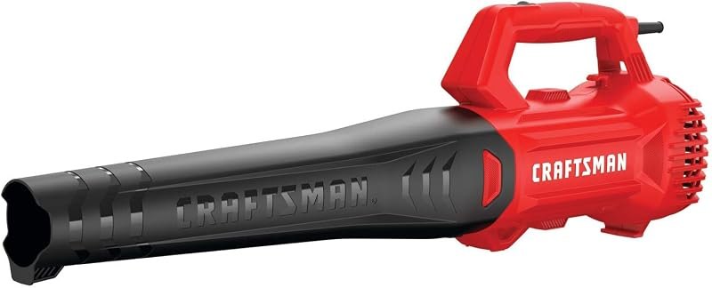 CRAFTSMAN Corded Leaf Blower, Powerful Lightweight Handheld Axial Electric Blower, 9 Amp (CMEBL710) — Outdoor Debris