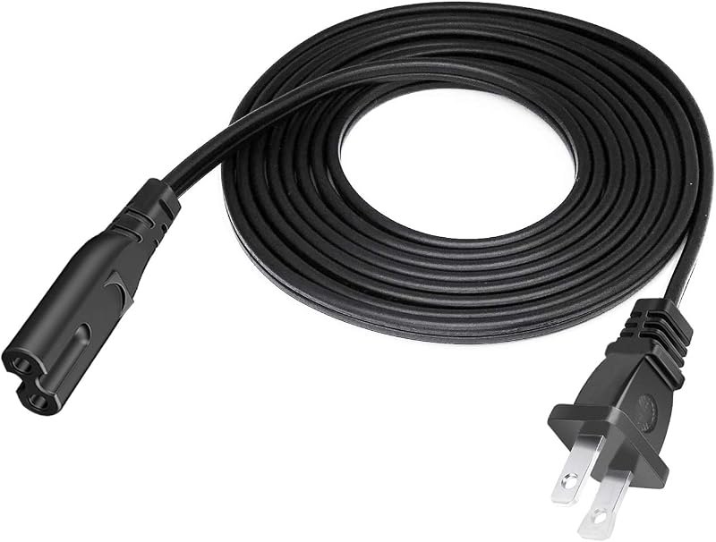 2 Prong 8.2Ft AC Power Cable Cord Replacement for Sony PlayStation Console — sony playstation pro for sony playstation