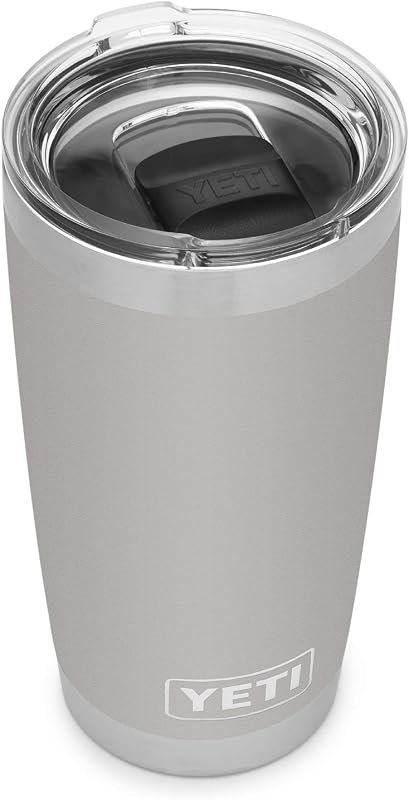 YETI Rambler 20 oz Tumbler Retired Color, Stainless Steel, Vacuum Insulated with MagSlider Lid, Granite Gray —