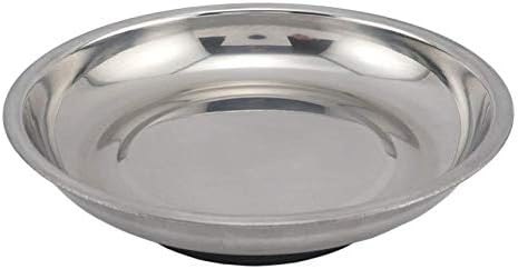 Edward Tools Round 6” Magnetic Tray - Magnetic Parts Tray for Screws, Nut, Bolts, Small Tools - Great for Mechanics