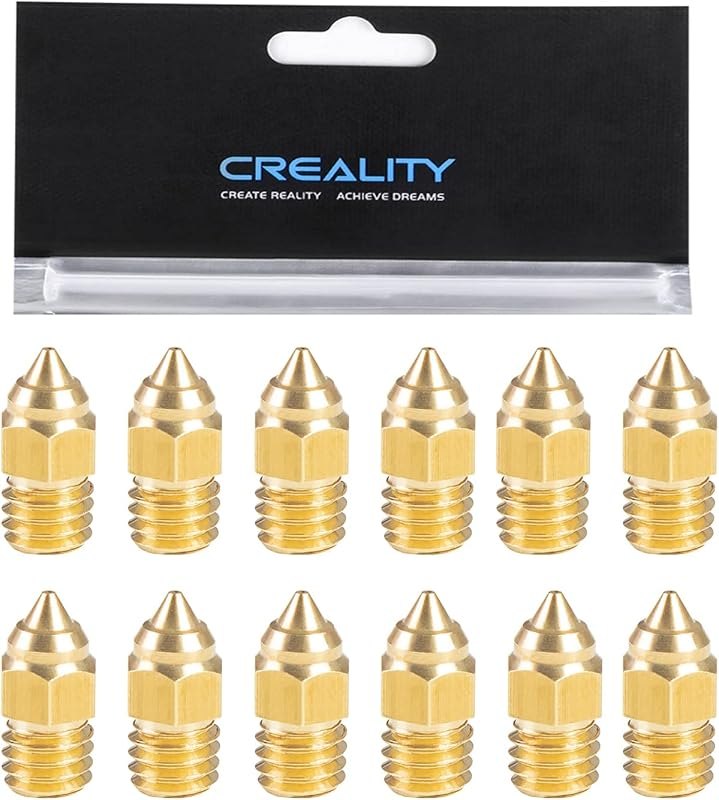 12pcs Ender 3 Series 0.4mm MK Nozzles for Creality 3D Printer