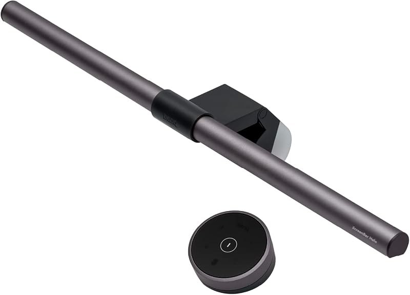 ScreenBar Halo LED Monitor Light Bar - Wireless Controller, Backlight, Adjustable Brightness/Color Temperature