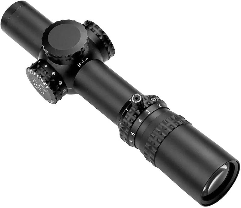 Nightforce ATACR 1-8x24mm F1 Tactical Riflescope with Capped Turrets — hunting scope for hunting scope