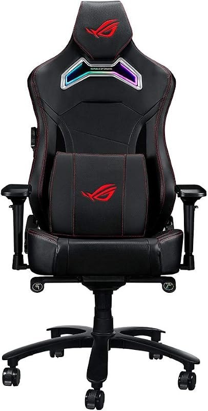 ASUS ROG Chariot RGB Gaming Chair (Memory Foam Lumbar Support, 4D Adjustable Armrest, Reclining Backrest, Breathable