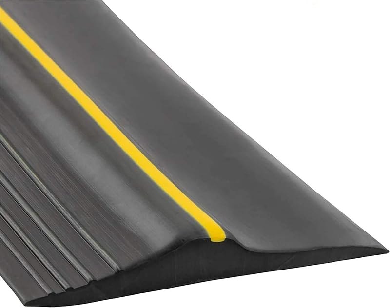 Papillon Universal Garage Door Bottom Threshold Seal Strip,Weatherproof Rubber DIY Weather Stripping Replacement, Not