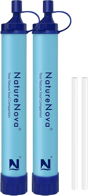 Personal Water Filter Straw Outdoor Portable Filtration Emergency Survival Gear Water Solutions Tactical Gear for