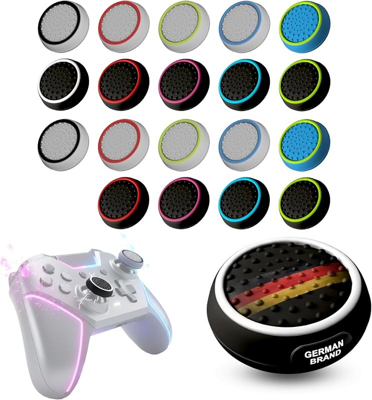 20 Thumbstick Grip Caps — PS5 controller grips for ps5 controller grips