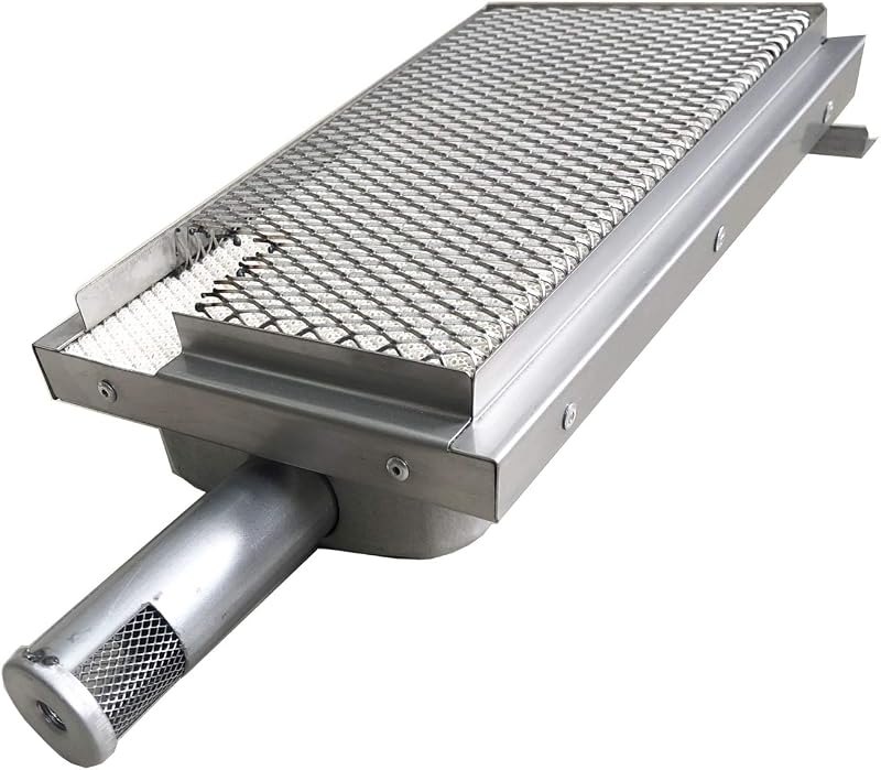 BBQ Grill Searing Burner Ceramic Infrared Side Sear Zone Burner Replacement Part Compatible With Kitchenaid Nex