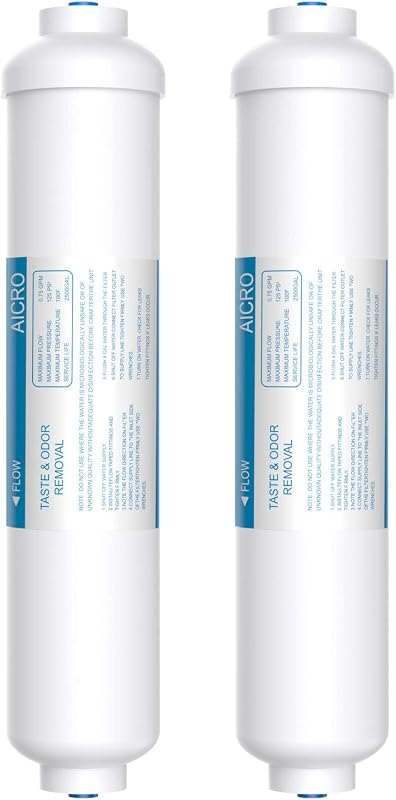 Inline Water Filter for Refrigerator, Ice Maker & Reverse Osmosis — ice maker water line for ice maker water line