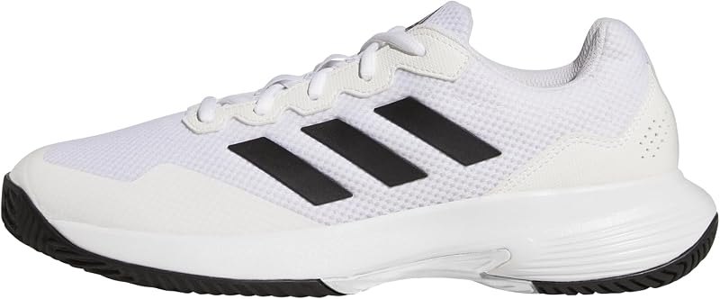adidas Mens Gamecourt 2.0 Tennis Sneakers Shoes - Black — fitness Pickleball Shoes for fitness pickleball shoes