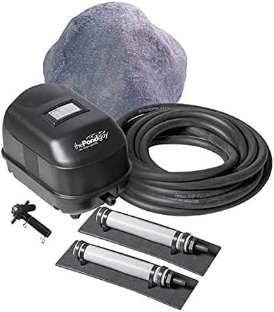 The Pond Guy Pond Aerator 2 Complete Aeration Kit with Rock Cover — submersible pond aerator for submersible pond