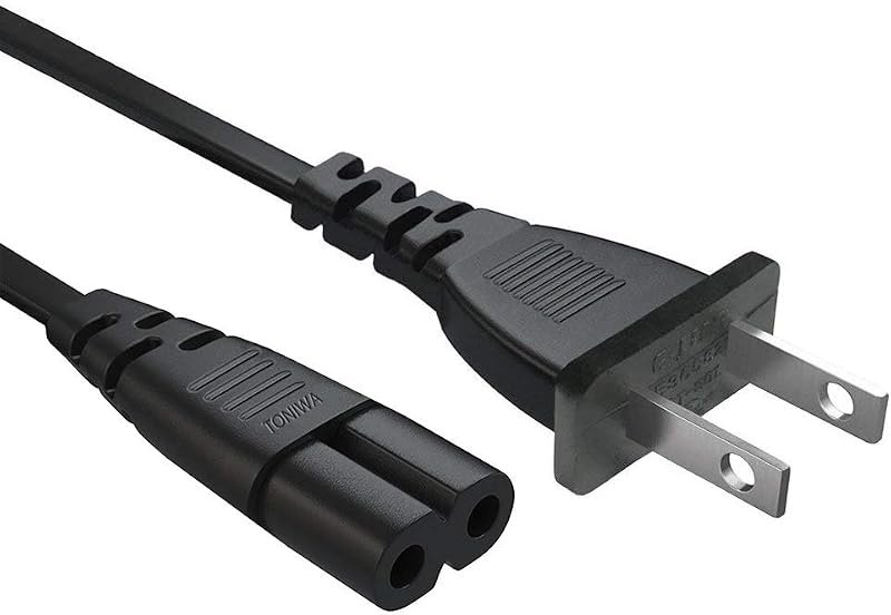 AC Power Cord Compatible with Apple TV 1st, 2nd, 3rd, 4th, 5th Generation (4K) 10FT - UL Listed