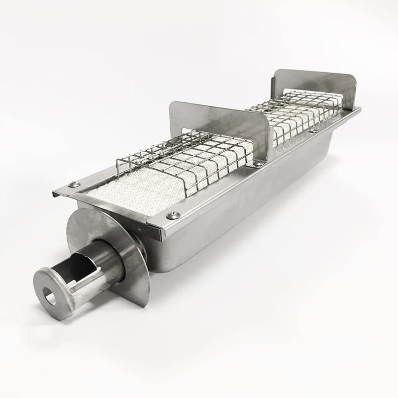 BBQ Grill Searing Burner Ceramic Infrared Sear Burner Replacement Part P02005020A Compatible with Grand Hall Turbo